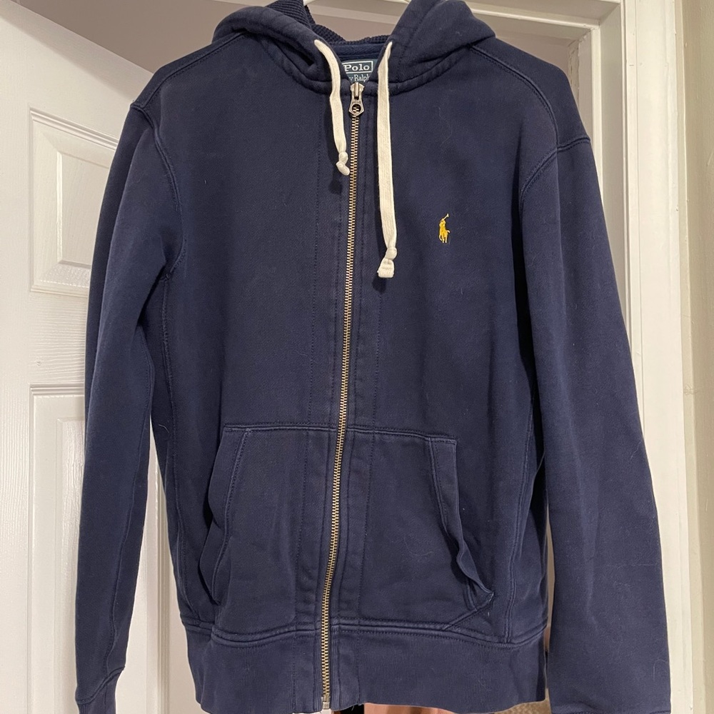 Polo Ralph Lauren Zip Up Hooded Hoodie Sweatshirt